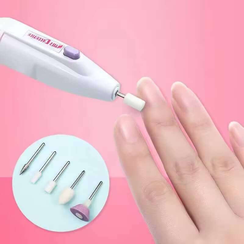 Lixador de  Unha Elétrica Manicure Profissional Sem Fio Pedicure