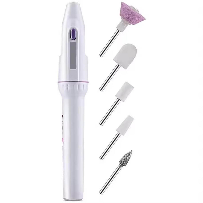 Lixador de  Unha Elétrica Manicure Profissional Sem Fio Pedicure