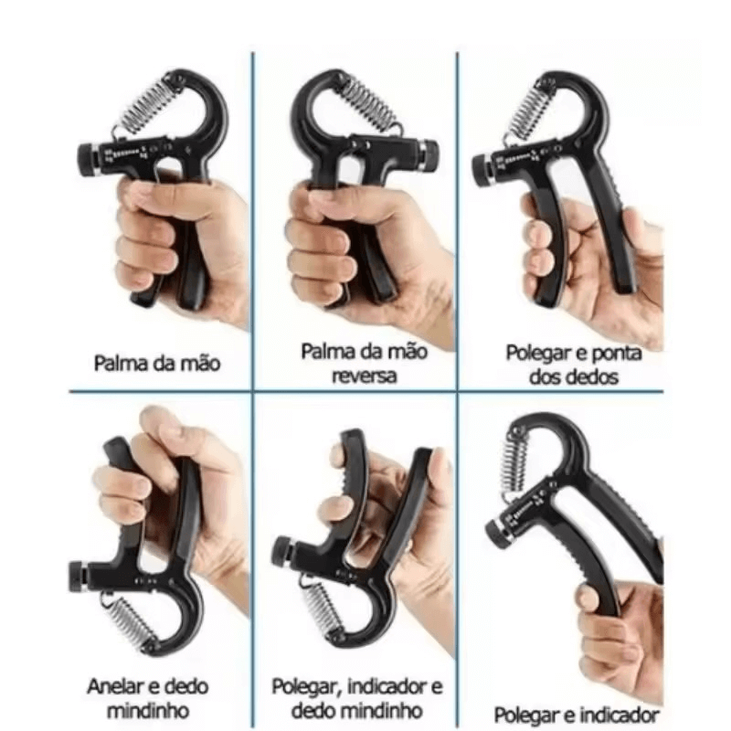 Flexor De Punho Com Mola Ajustável Antebraço Mão